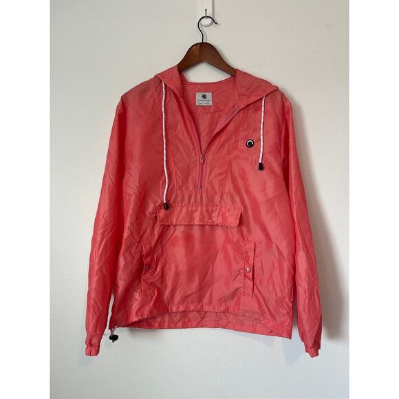 Southern Proper Other - SOUTHERN PROPER Coral Pullover Half Zip Rain Jacket